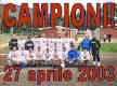 F.C. Villa S. Stefano ha vinto il campionato!